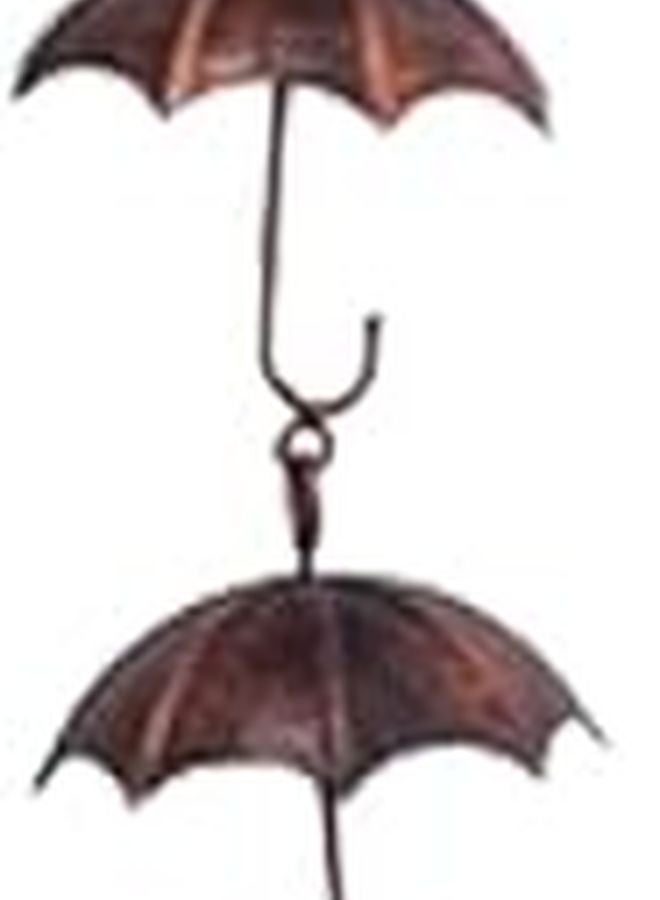 مُصْطَدَة مَطَر مَعْدَنِيَّة مِظَلَّة تَصْرِيف سَقْفِيّ زَخْرَفَة مَصْرِف مَائِيّ - Image 4